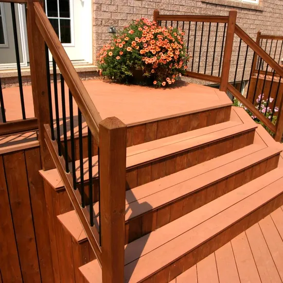 Slip-Resistant Outdoor Decking WPC for Safe Family Gatherings