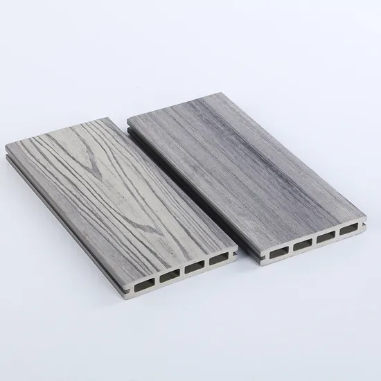 3D WPC Wood Plastic Composite Decking with CE Certification