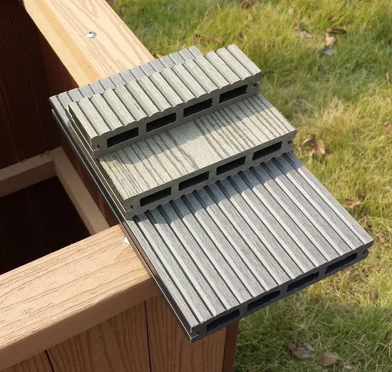 Ocox Long Life Hot Sales High Quality Hollow Outdoor WPC Terrace Decking (H023147)