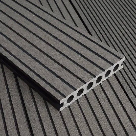 Hot Sell Wood Plastic Composite Decking for Outdoor Spaces