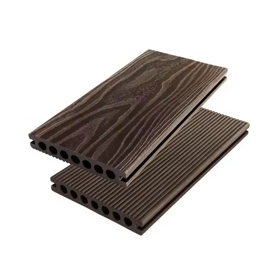 Durable Grooved Surface Composite Decking Outdoor Floor WPC Decking