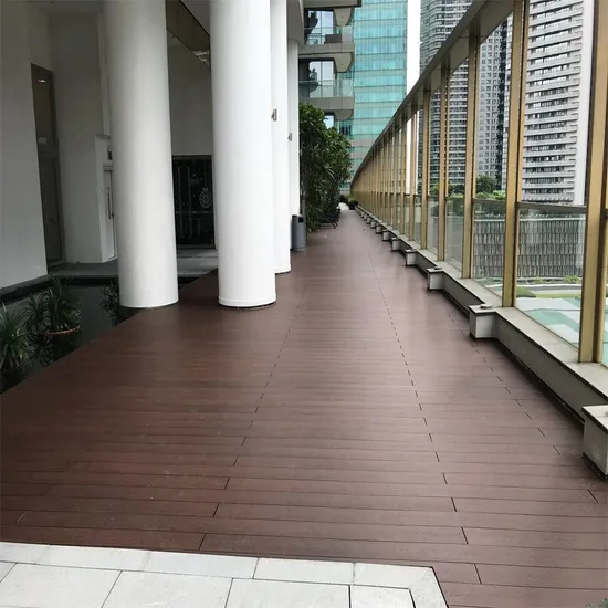 Medoo Co-Extrusion Decking WPC Outdoor with Project Design Capability