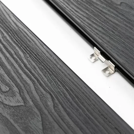 High Quality Cheap Moistureproof Soild Panel WPC Decking for Garden