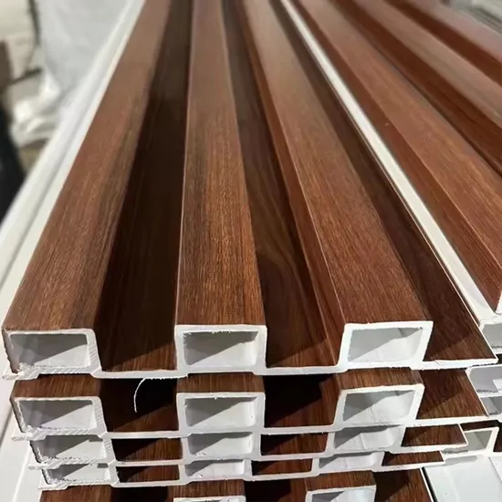 WPC Decorative Laths PVC Wall Panel Clad Wholesale Price