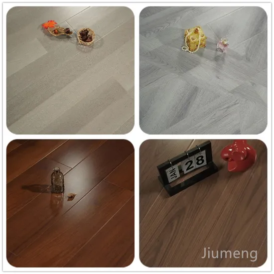 Home Decoration High Gloss 8mm 10mm 12mm Waterproof Anti-Slip Wood Click Floor Tile Customized Spc PVC Lvt Tiles Plank Building Material Laminate Flooring