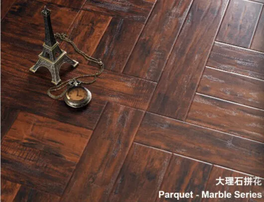 HDF&MDF Laminated Flooring with AC3 Grade Different Colors