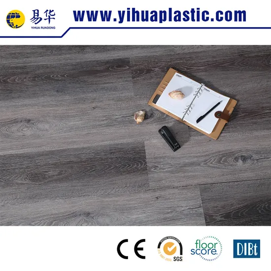 Indoor Waterproof 4mm/5mm/6mm Click Lock Spc Flooring Waterproof Plastic Tiles Vinyl Plank Spc Flooring