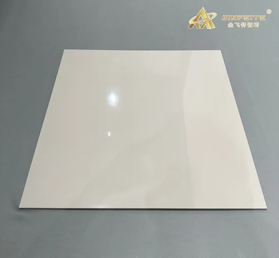 Best Price Ivory White Beige Colour Polished Glazed Tile 600*600mm Foshan Factory