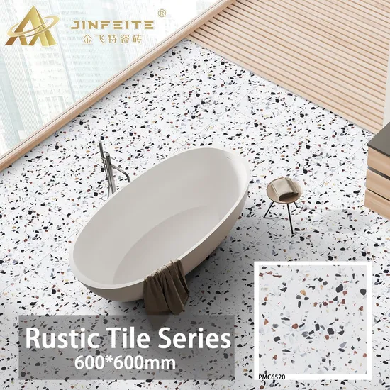 Terrazzo Floor Tile for Home Bathroom Anti Slip 600*600 R11 R10