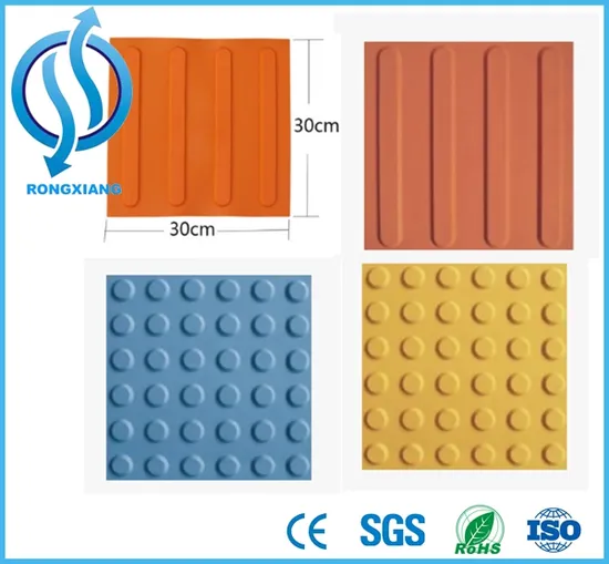 Rubber Tile for The Blind/Tactile Paver