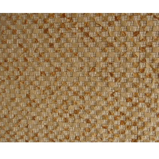 Hot Sell Yellow Marble Mosaic with High Quality