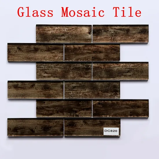 Wholesale Cheap Clear Mosaic Bathroom Glass Tile for Backsplash Tile