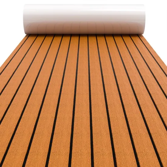 Woowave Teak Boat Flooring EVA Foam Decking Sheet Sea Deck Mat
