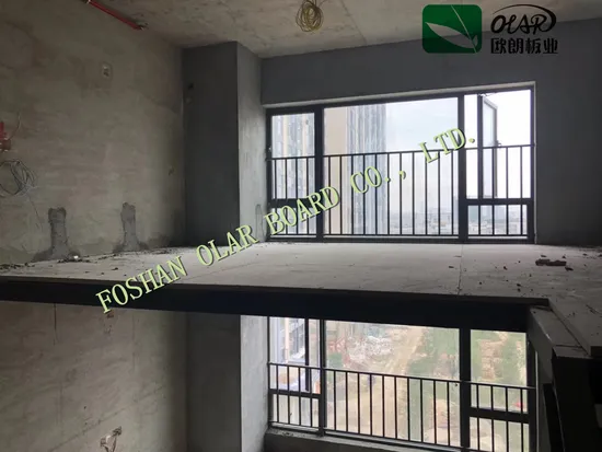 Fiber Cement Steel Structure Board--High Density Flooring