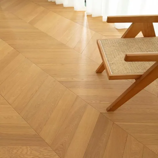 Dongguan Fishbone /Chevron Floor Select Grade Engineered Wooden Flooring Tiles