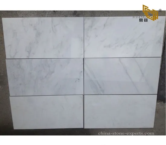 Building Material White Marble Tile for Flooring/Wall/Interior Decoration