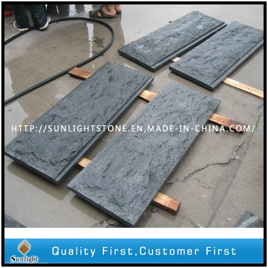 Padang Dark Grey G654 Granite Mushroom Tiles for Outdoor Wall