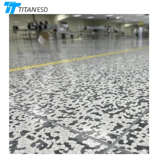 Anti-Static Network Floor Computer Room Conductive ESD Vinyl Tile Plank PVC Flooring