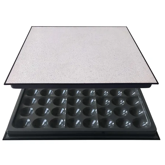 Building Material Anti-Static Access Floor PVC Panel for Computer Room, Data Center