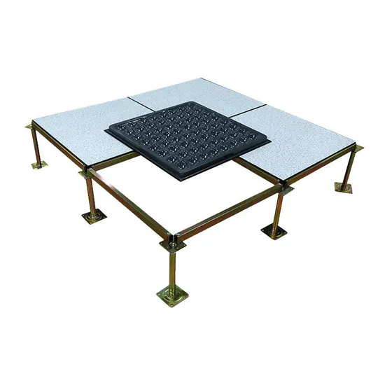 Steel Encased Calcium Sulphate Raised Access Flooring for Office Building Raised Floor System Antistatic Raised Floor