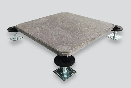 Large Bearing Capacity Grc Cement Raised Access Floor High Loading Environment-Friendly Grc Cement OA Network Flooring Systems