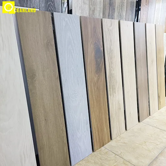 New Wood Design Ceramic Tile for Indoor Outdoor Wall Wood Tile