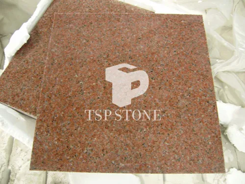 Impala Red Granite Tile with Calibrated on Thickness