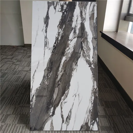 Chinese Landscape Painting Pattern Italian Marble Floor Tile 24X48