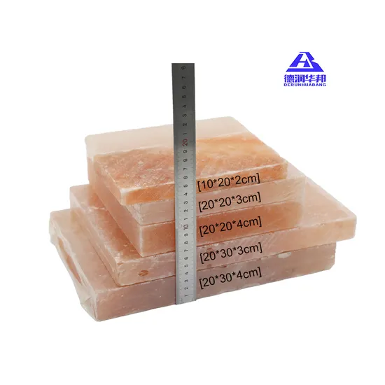 Natural Pink Himalayan Salt Brick for Barbecue Food Decoration