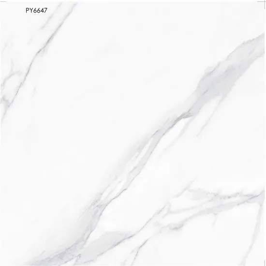 600X600 White Marble for Floor and Wall Decor in Bathroom/Kitchen/Stair