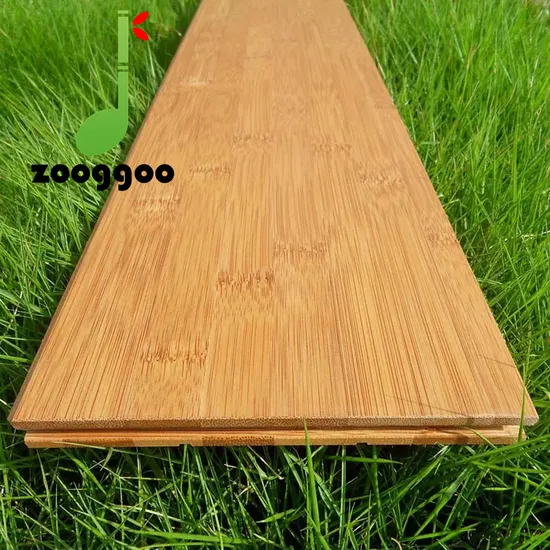 Wholesale Solid Bamboo Flooring Click System Bamboo Flooring with Horizontal Grain