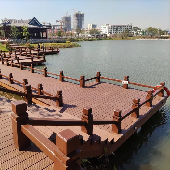 Fire Resistant Waterproof Outdoor Bamboo Flooring Decking