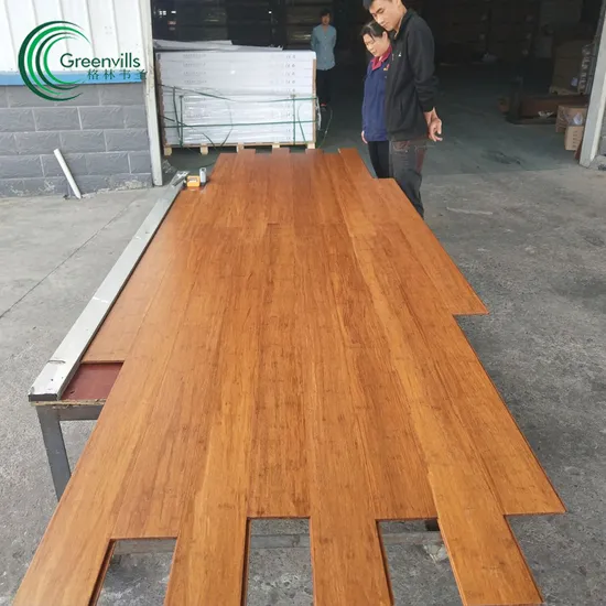 Guangzhou Factory Hot Selling Carbonized Bamboo Flooring/Solid Bamboo Wood Flooring