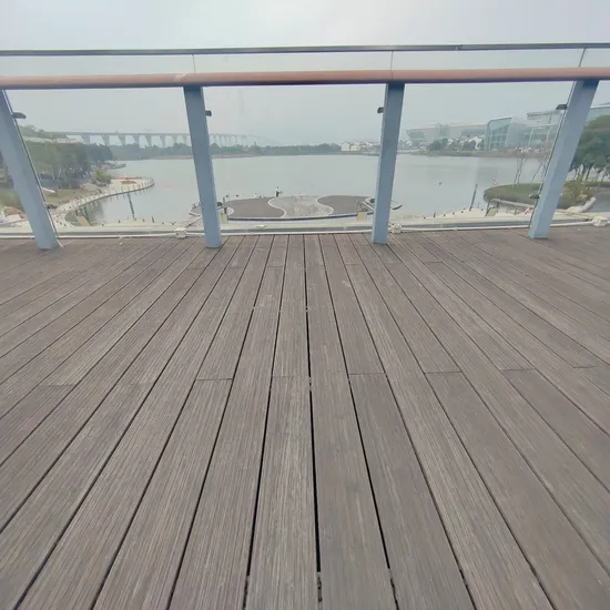 Carbonized Bamboo Flooring for Platform Plank Road Courtyard