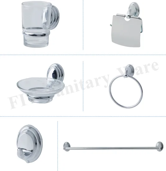 Zinc Material Chrome Plated Bar/Hook/Holder Sanitary Ware Bathroom Acceossories