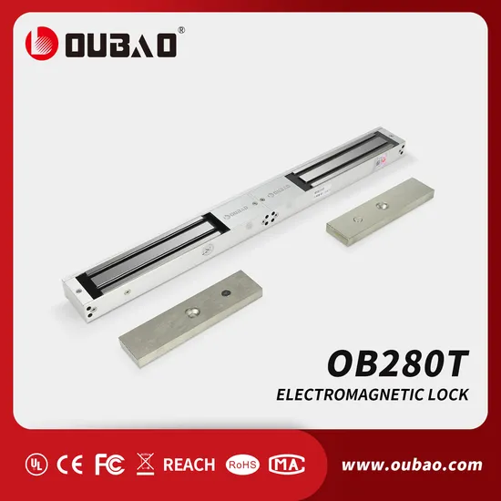 CE UL Factory 280kg 600lbs Double Door Electromagnetic Electric Magnetic Electronic Lock