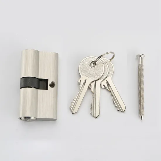 Brass High Quality Double Open U. S. Polished Brass Deadbolt New Key for Front Door Lock Cylinder