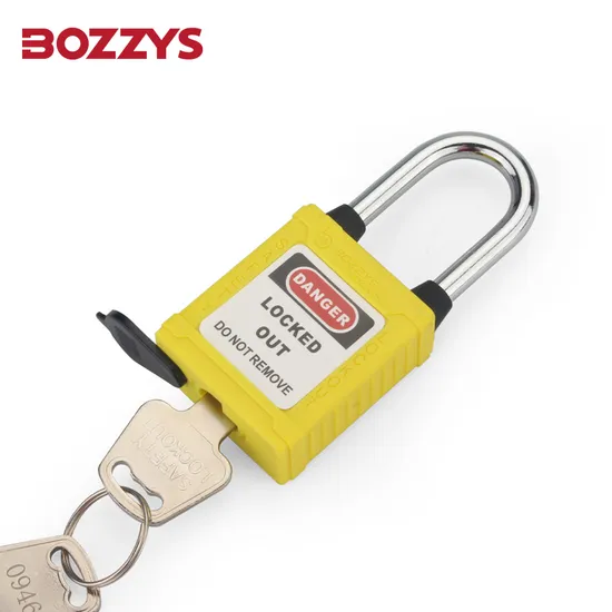 Industrial Keyed Alike and Master Keyed Dust-Proof Safety Padlock with Master Key Custom Label