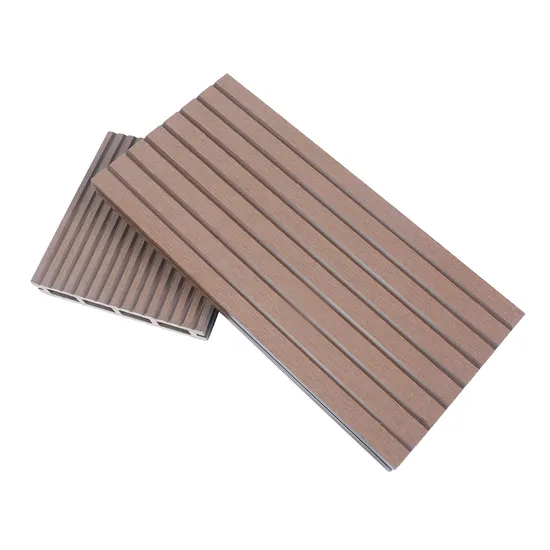 Ocox Hollow Outdoor Wood Plastic Composite WPC Composite Decking