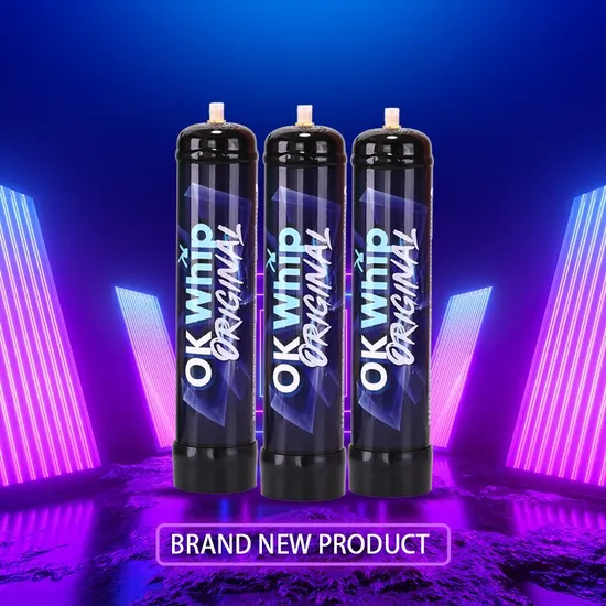 Custom Most Popular Flavour Pop Okwhip Cream Fast Gas N2o Gas Tool Whipped 580g Cream Charger Wholesale Whipped Cream Chargers