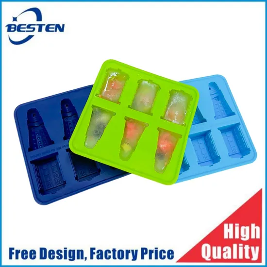 Manufacturer Wholesale Silicone Material Easy Release Ice Cube Tray