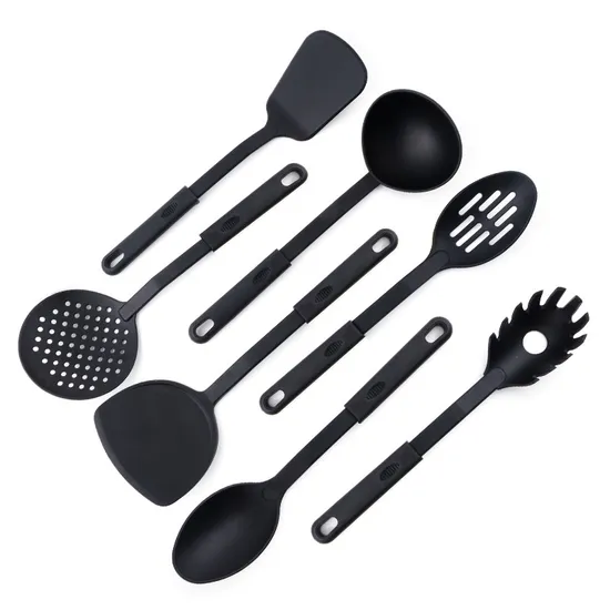 Cheapest Kitchen Cooking Nylon Tool Nylon Spoon Nylon Spatula Whisk