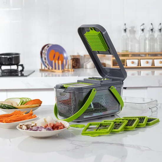 22 in 1 Multifunctional Onion Veggie Cutter Fruits Slicer Food Salad Manual Vegetable Chopper