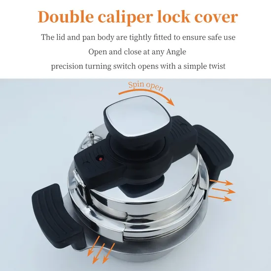Portable Stainless Steel Pressure Cooker/Mini Pressure Cooker