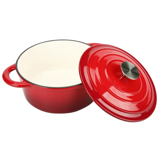 2.7L Cast Iron Casserole/Cast Iron Cookware BSCI LFGB FDA Approved