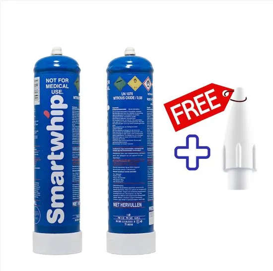 Smart Whipped Cream Chargers 580g/640g/2000g Exotic Fast Gas Whip N2o Food Grade