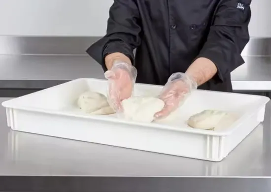 Large Yeast Box Pizza and Bread Food Container for Dough Box