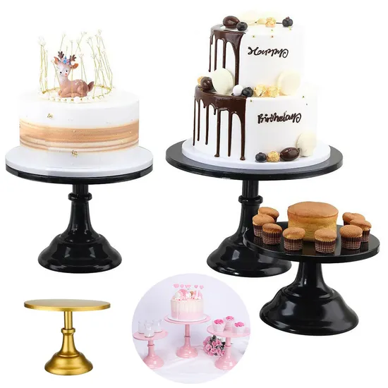 Metal Wedding Birthday Party Supplies Cupcake Holder Dessert Pedestal Display Stand Cake Decoration