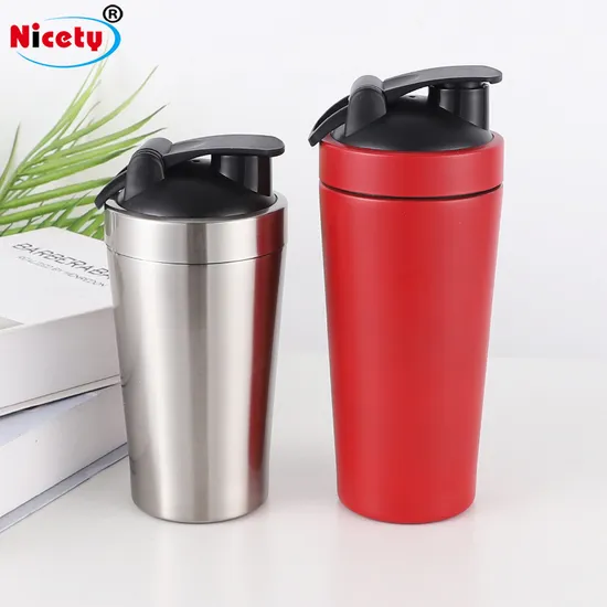 Stainless Steel Gym Protein Shaker Bottle for Sport Outdoor Camping Using