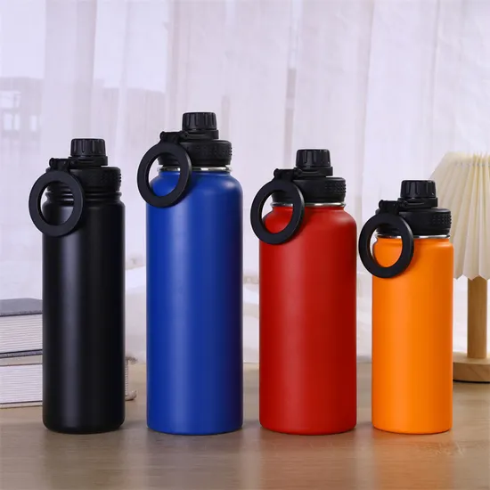 18oz Stainless Steel Insulated Water Bottle with Magnetic Rotary Phone Holder
